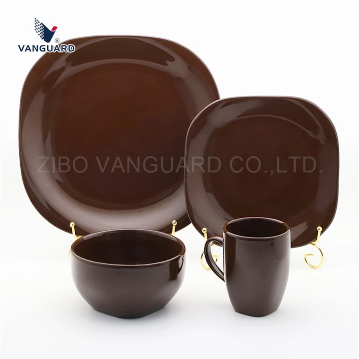 Ceramic Square Plate Set Ceramic Square Plate Set